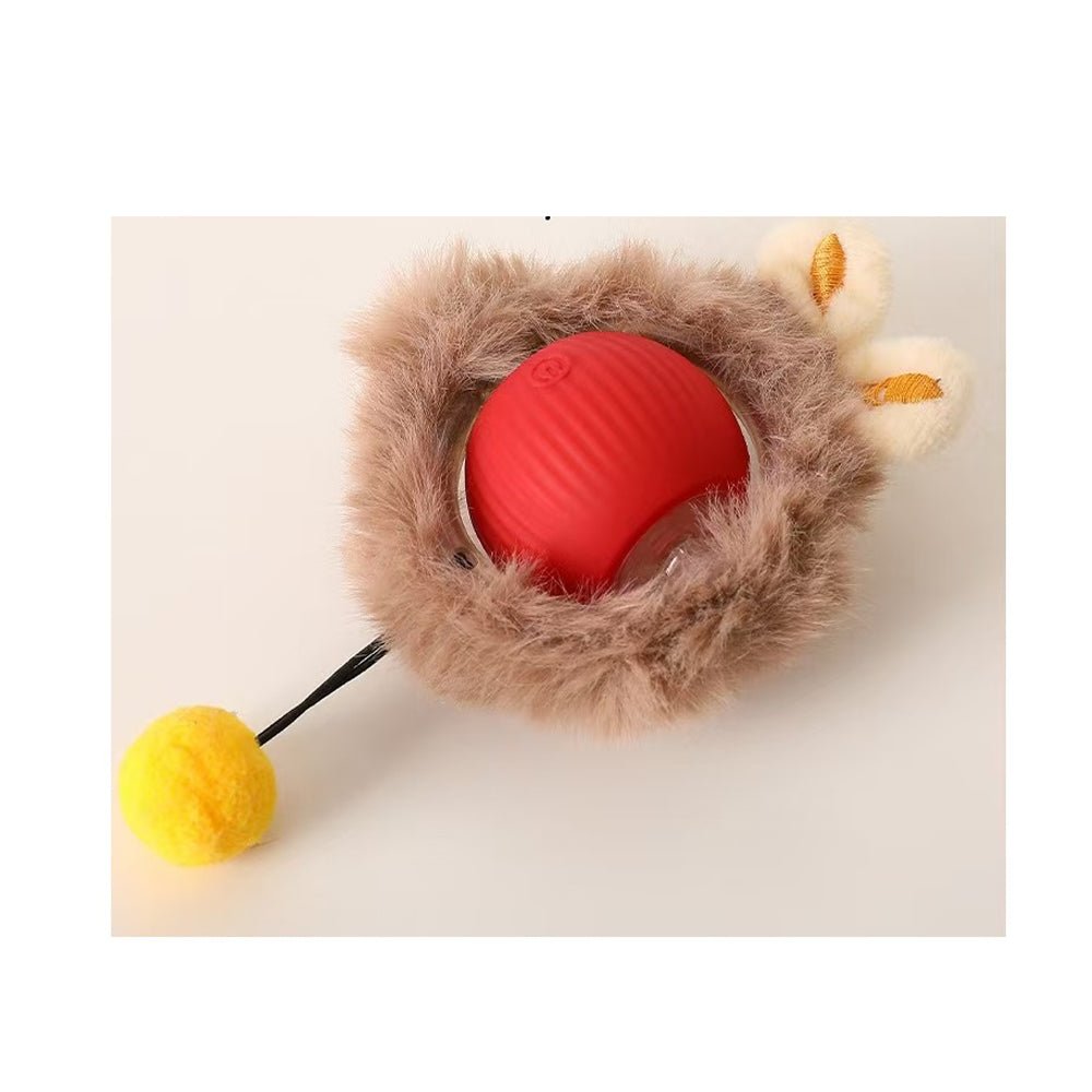 Interactive Rolling Cat Ball - Mascotitas