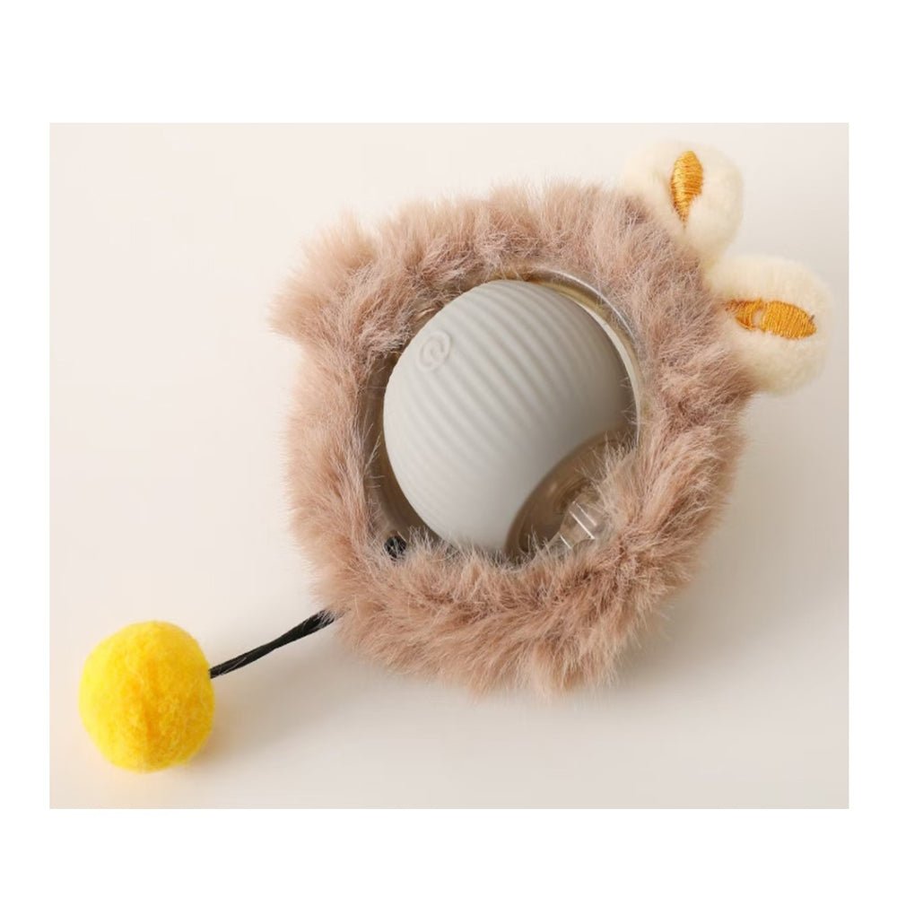 Interactive Rolling Cat Ball - Mascotitas