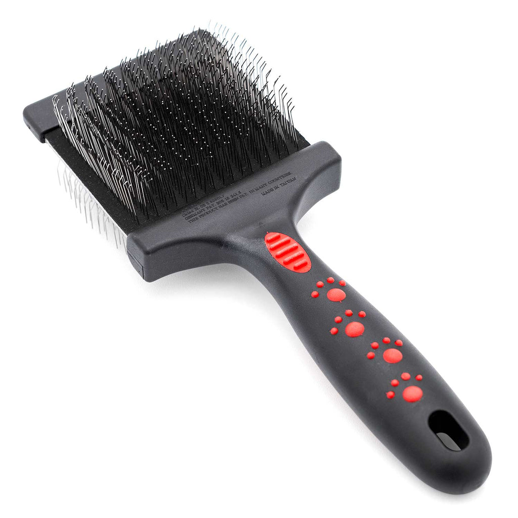 Jeffers Double - Sided Flex Head Pet Grooming Slicker Brush - Mascotitas