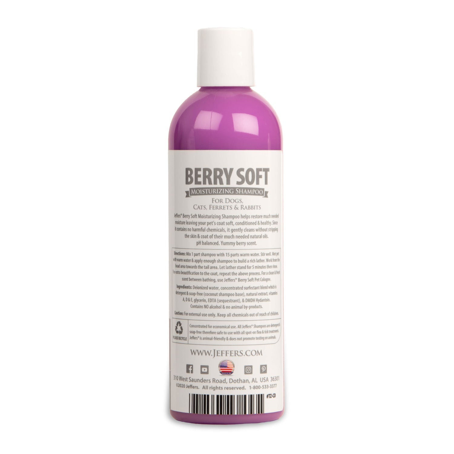 Jeffers Moisturizing Shampoos for Pets - Mascotitas