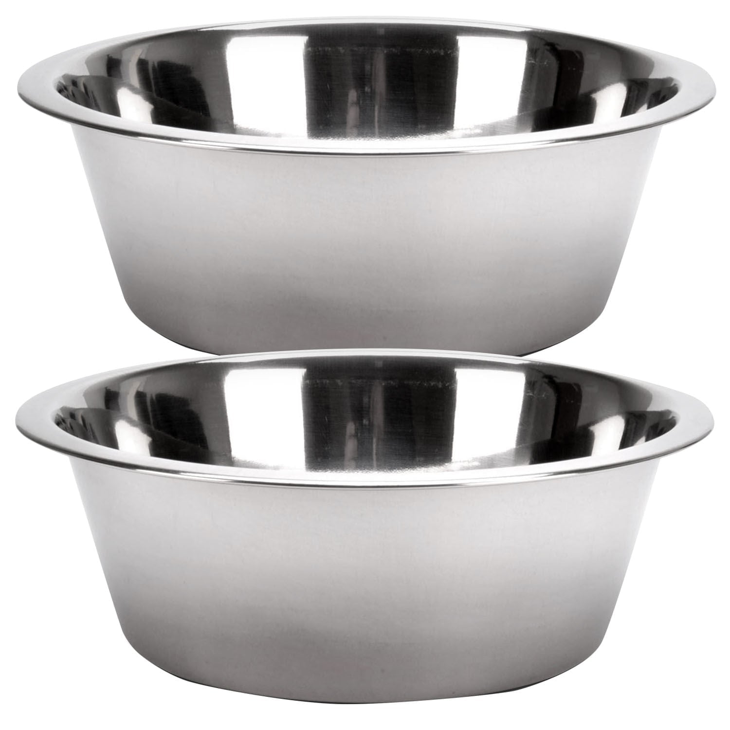 Jeffers Standard - Weight Stainless Steel Food & Water Pet Bowls - Mascotitas