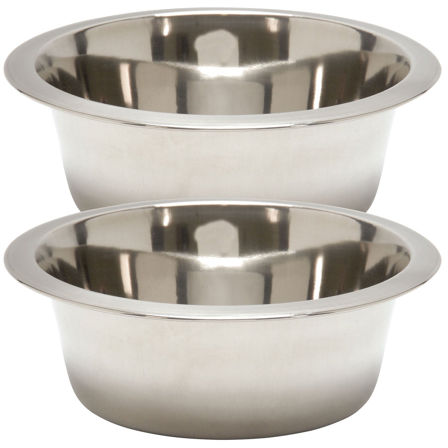 Jeffers Standard - Weight Stainless Steel Food & Water Pet Bowls - Mascotitas