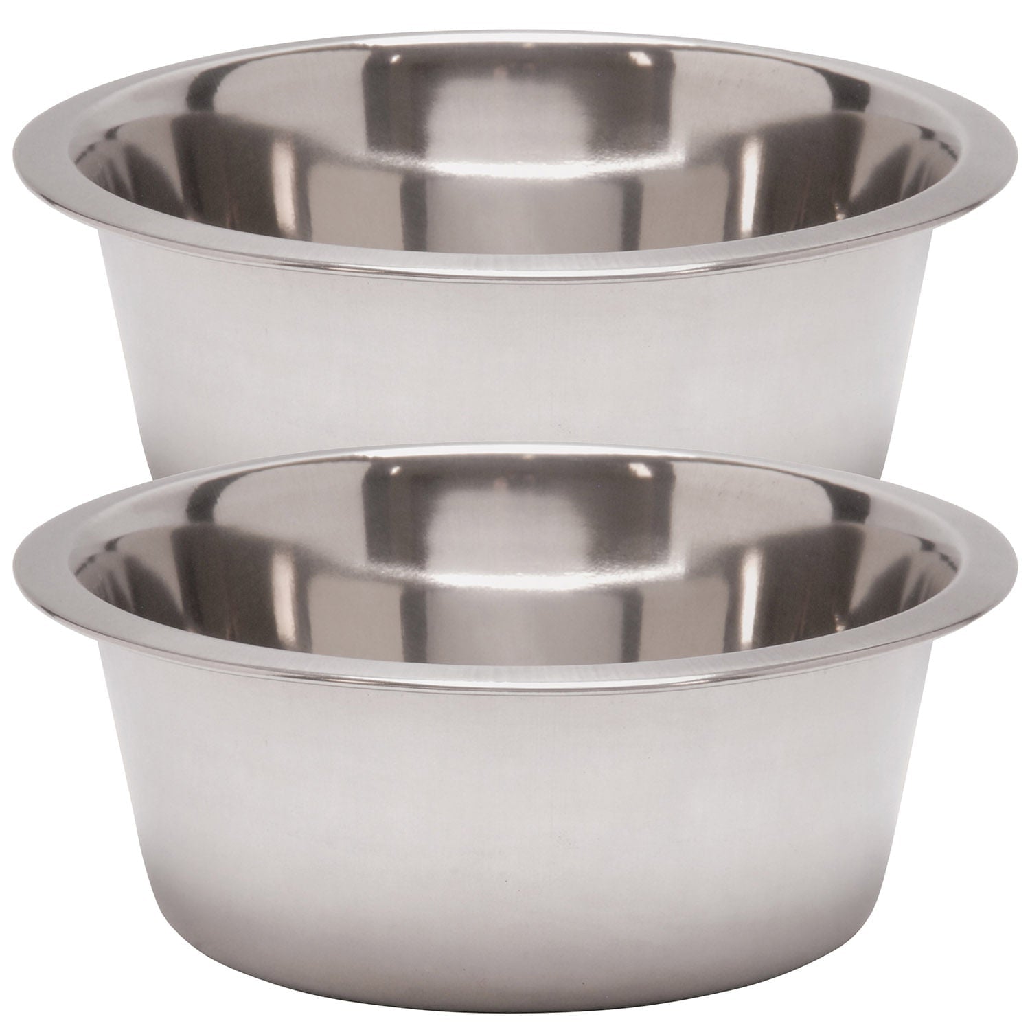 Jeffers Standard - Weight Stainless Steel Food & Water Pet Bowls - Mascotitas