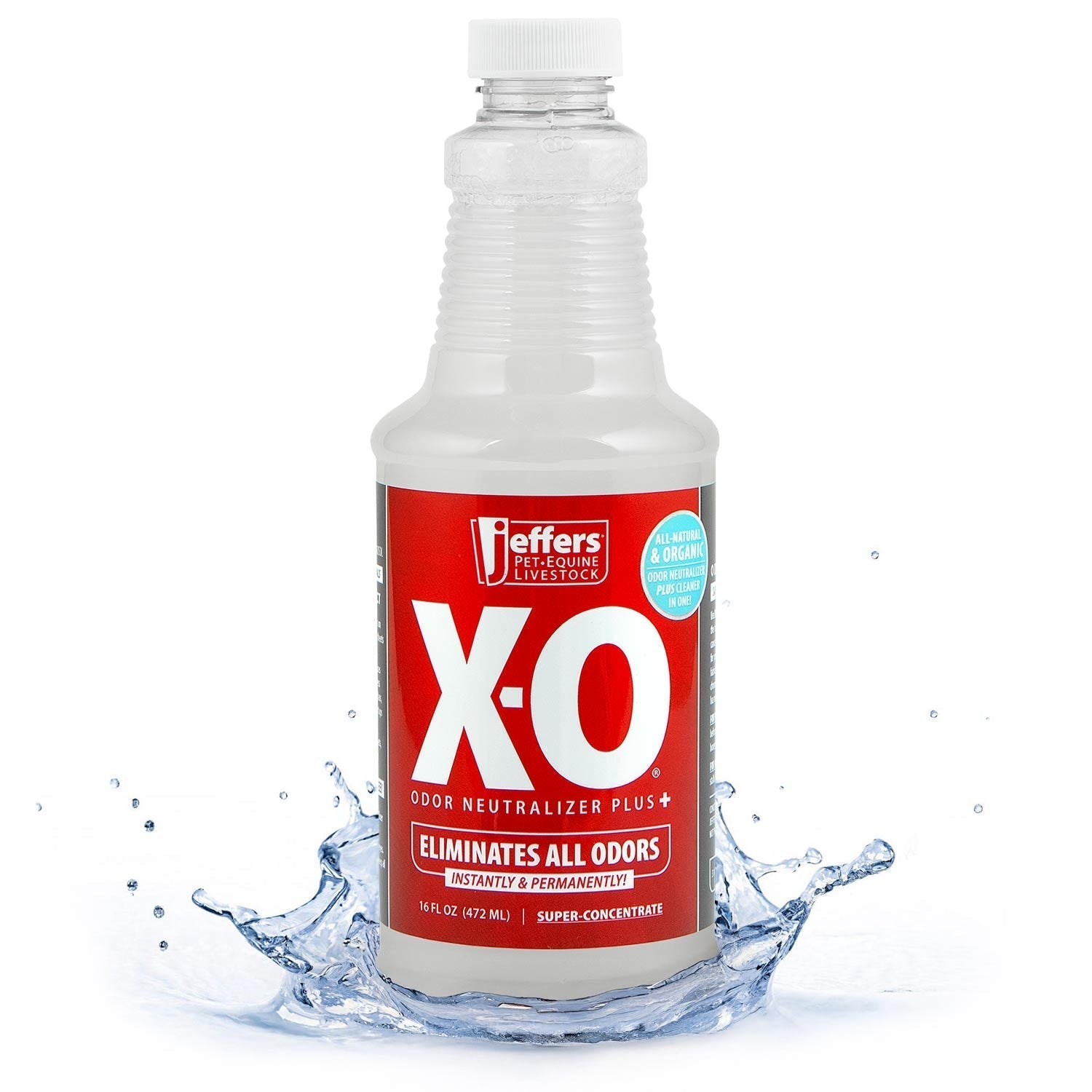Jeffers X - O Pet Odor Neutralizer Plus + Cleaner Concentrate - Mascotitas