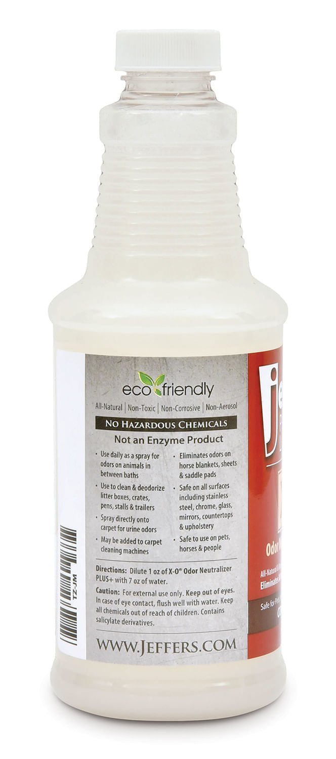 Jeffers X - O Pet Odor Neutralizer Plus + Cleaner Concentrate - Mascotitas