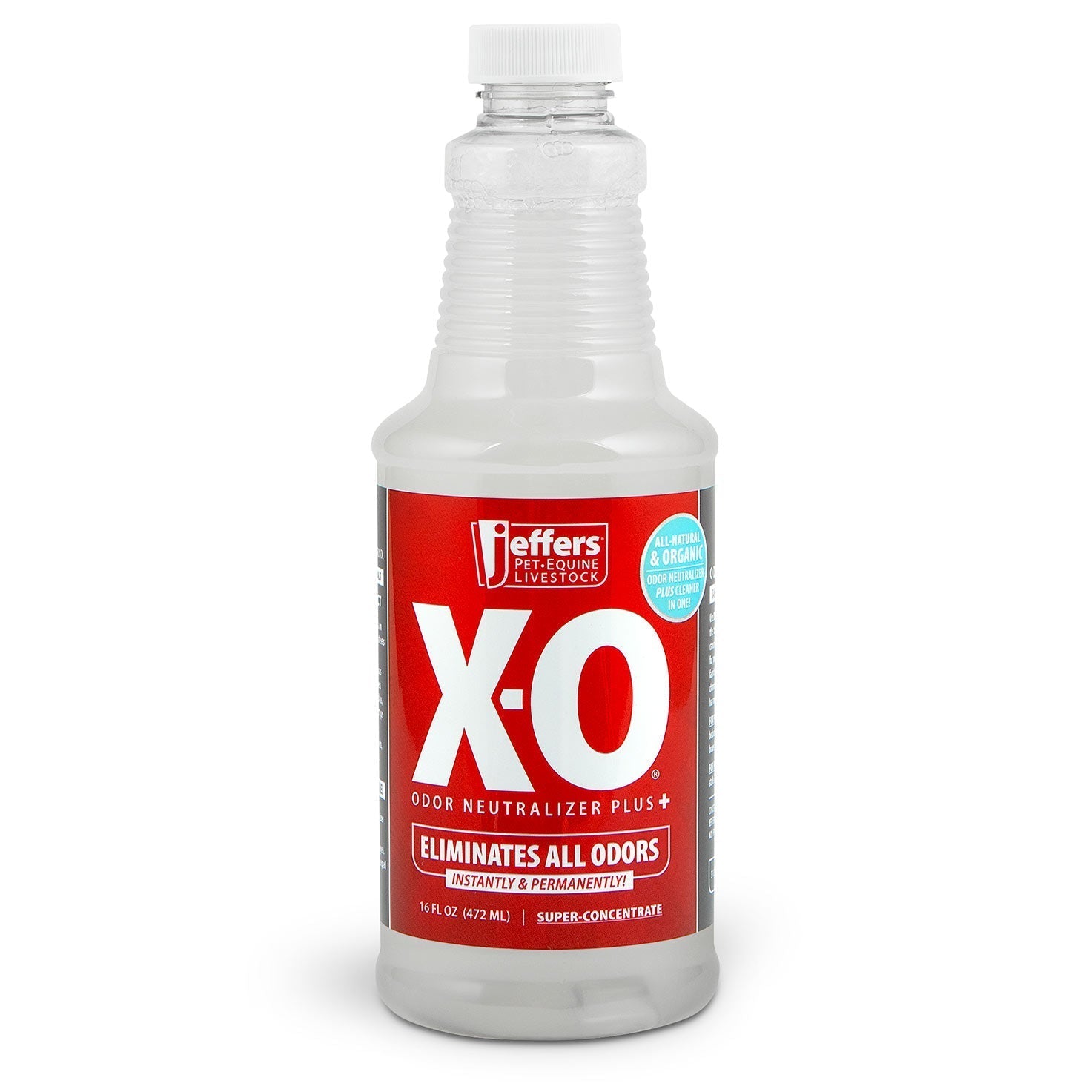 Jeffers X - O Pet Odor Neutralizer Plus + Cleaner Concentrate - Mascotitas