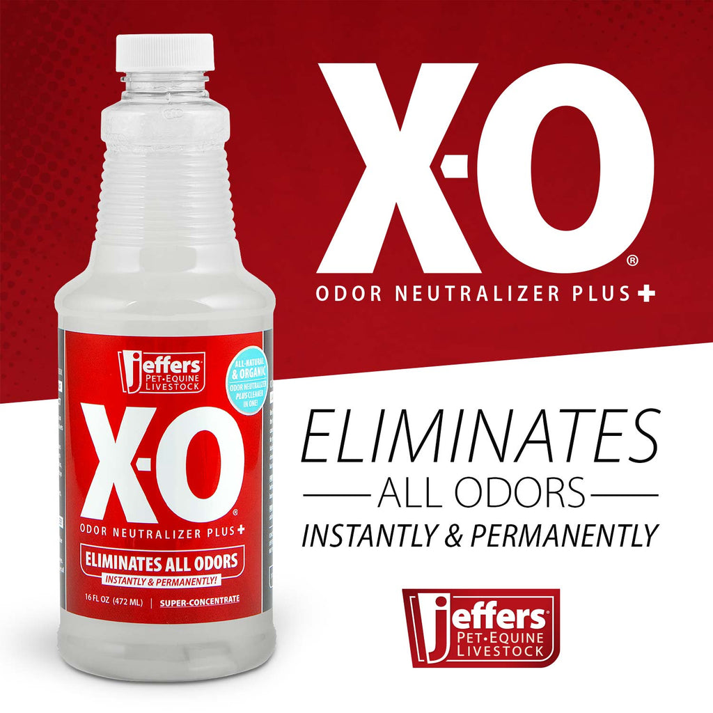 Jeffers X - O Pet Odor Neutralizer Plus + Cleaner Concentrate - Mascotitas