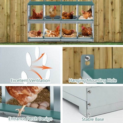 Laying hen house so your hens are comfortable and can meditate properly. - Mascotitas