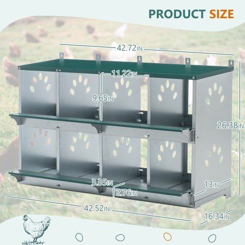 Laying hen house so your hens are comfortable and can meditate properly. - Mascotitas