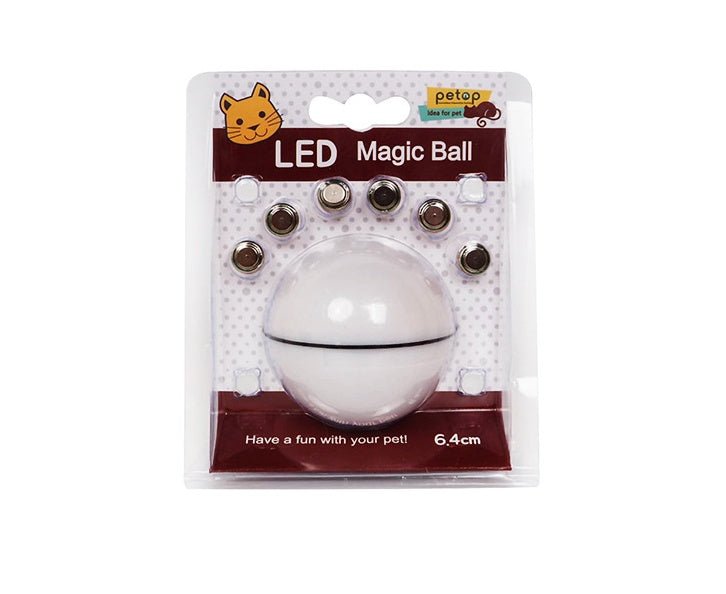 LED Laser Electronic Rolling Pet Funny Cat Toy Ball - Mascotitas