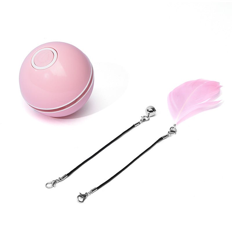 LED Laser Electronic Rolling Pet Funny Cat Toy Ball - Mascotitas