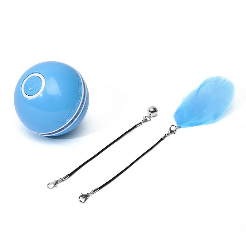 LED Laser Electronic Rolling Pet Funny Cat Toy Ball - Mascotitas
