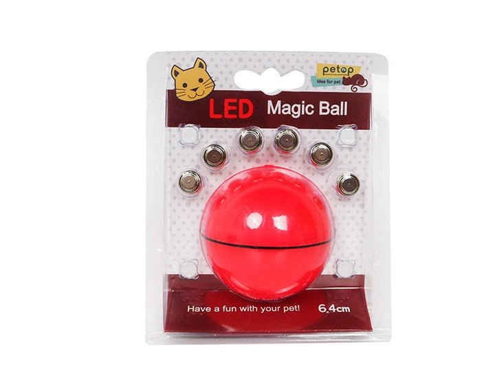 LED Laser Electronic Rolling Pet Funny Cat Toy Ball - Mascotitas