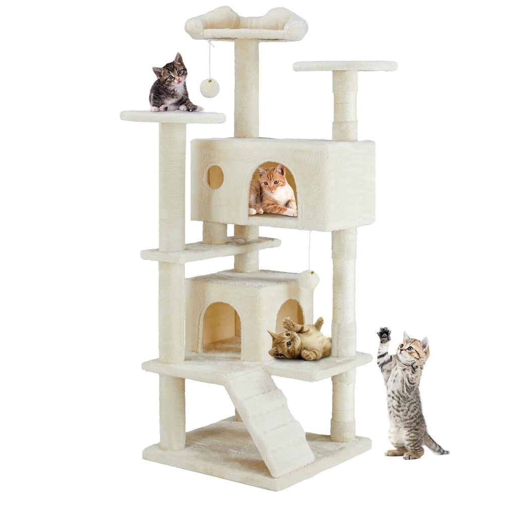 Multi Functional Cat Treehouse Cat Climbing Frame - Mascotitas