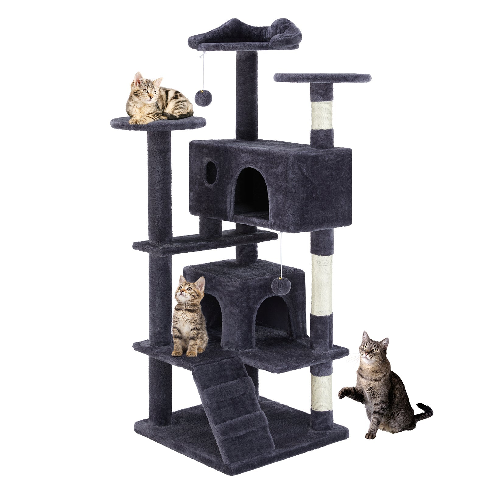 Multi Functional Cat Treehouse Cat Climbing Frame - Mascotitas