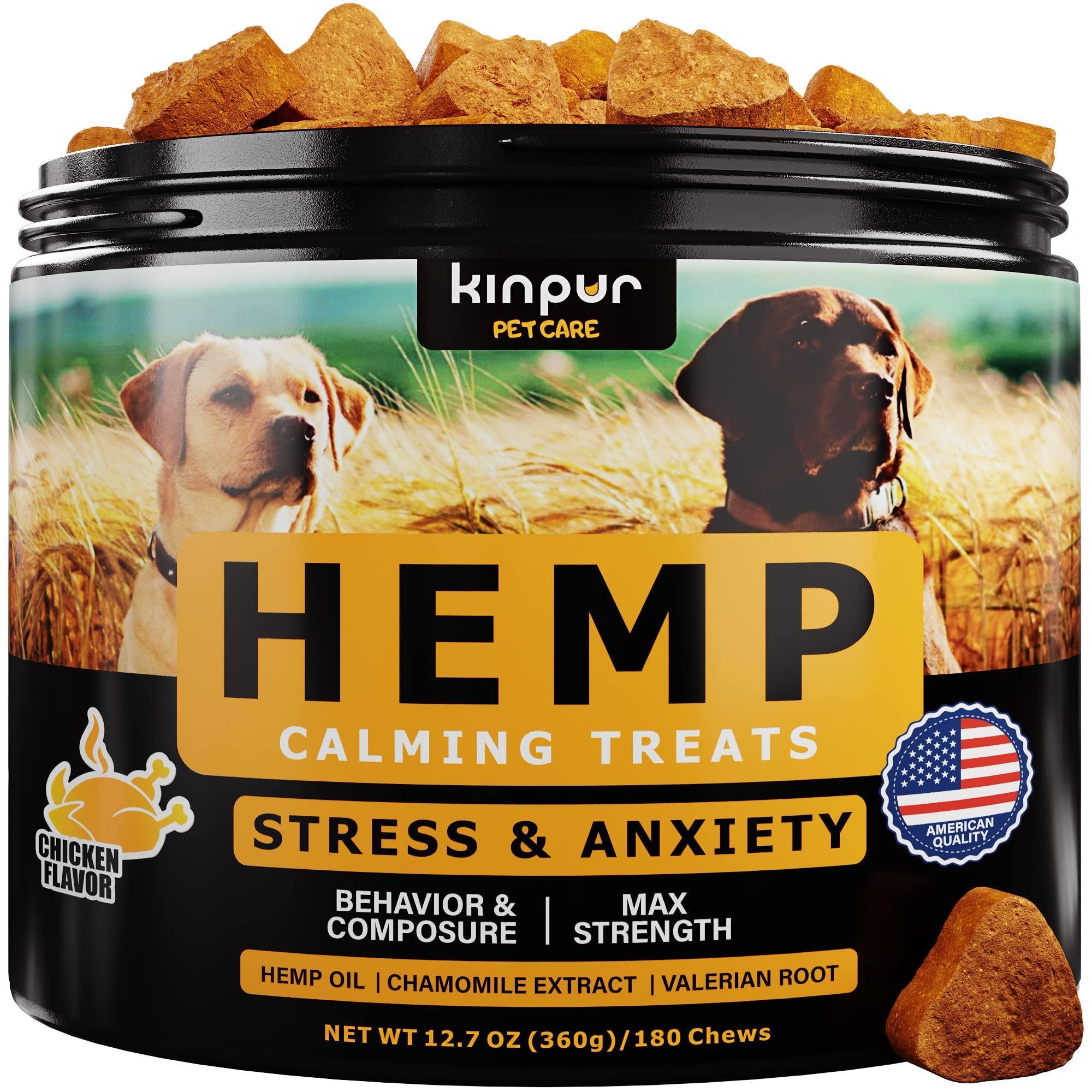 Natural Calming Chews with Hemp & Valerian Root - Mascotitas