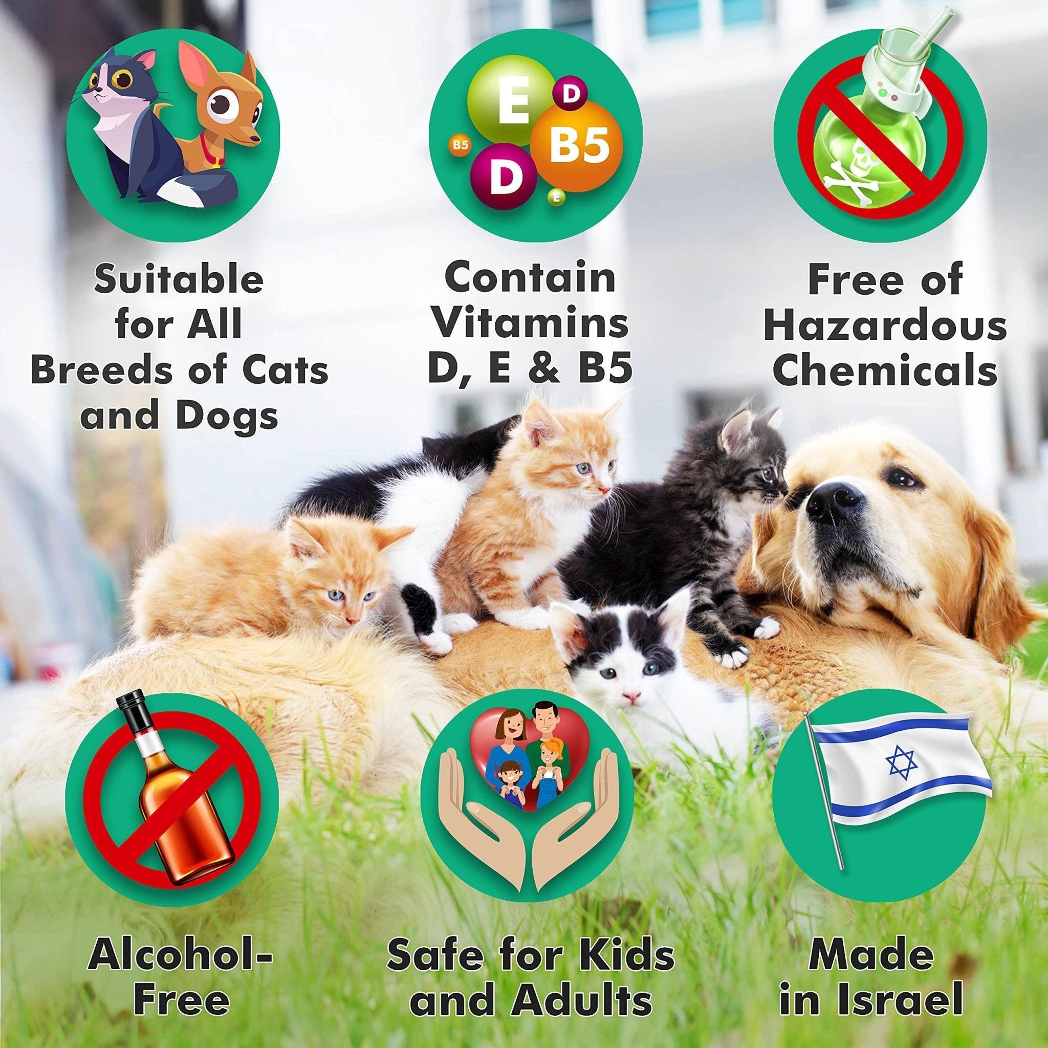 Natural Eye Wipes for Dogs & Cats — 100 Count - Mascotitas