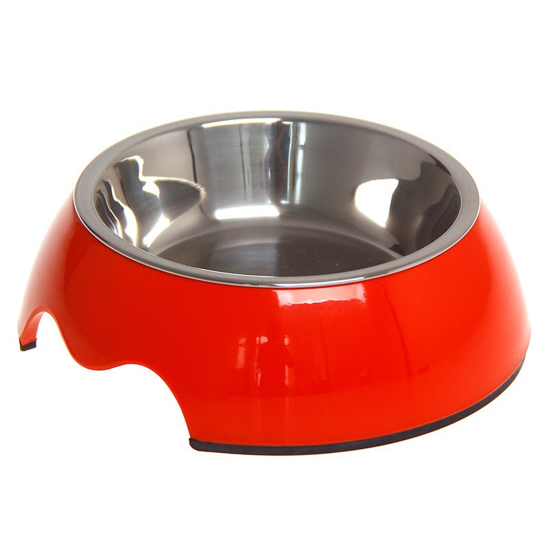 Non - Slip Dual - Use Stainless Steel Pet Bowl - Mascotitas