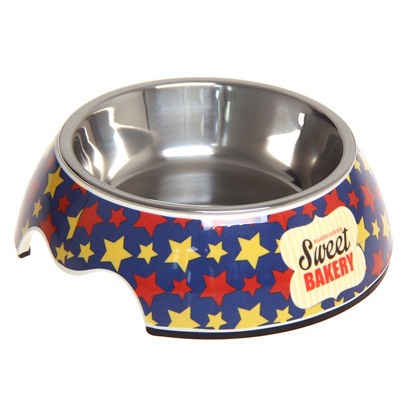 Non - Slip Dual - Use Stainless Steel Pet Bowl - Mascotitas