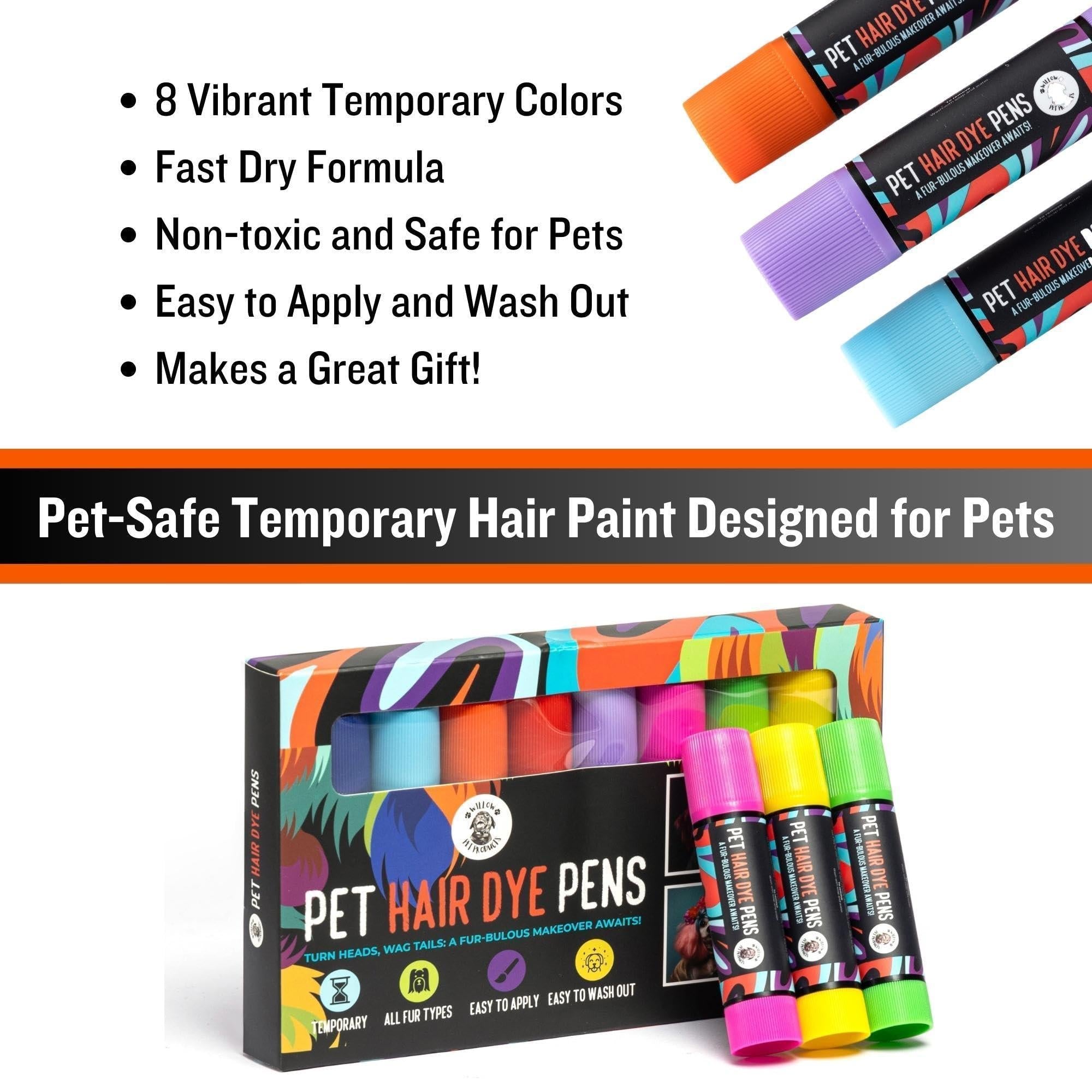 Non - Toxic Dog Hair Dye — 8 Colors - Mascotitas