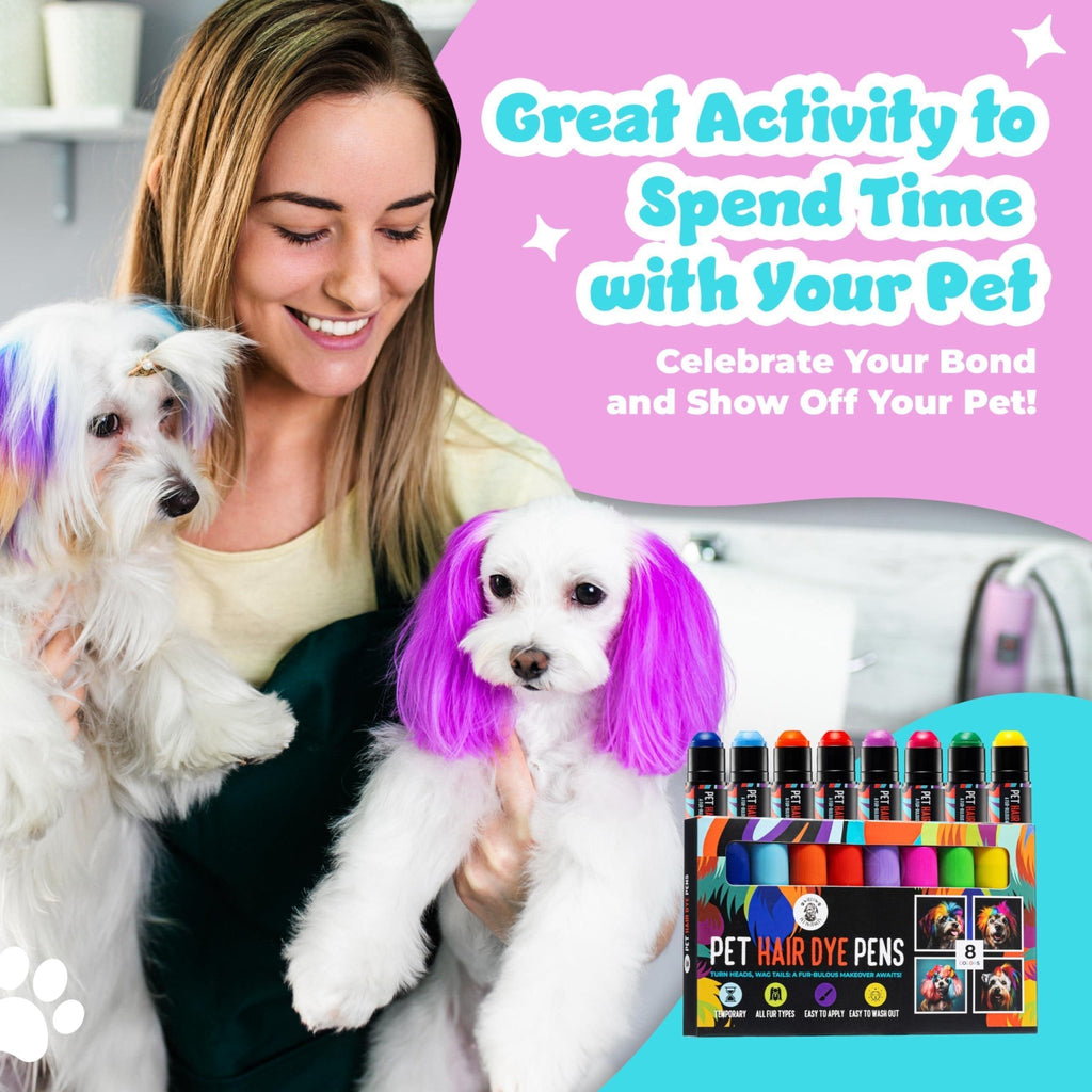 Non - Toxic Dog Hair Dye — 8 Colors - Mascotitas
