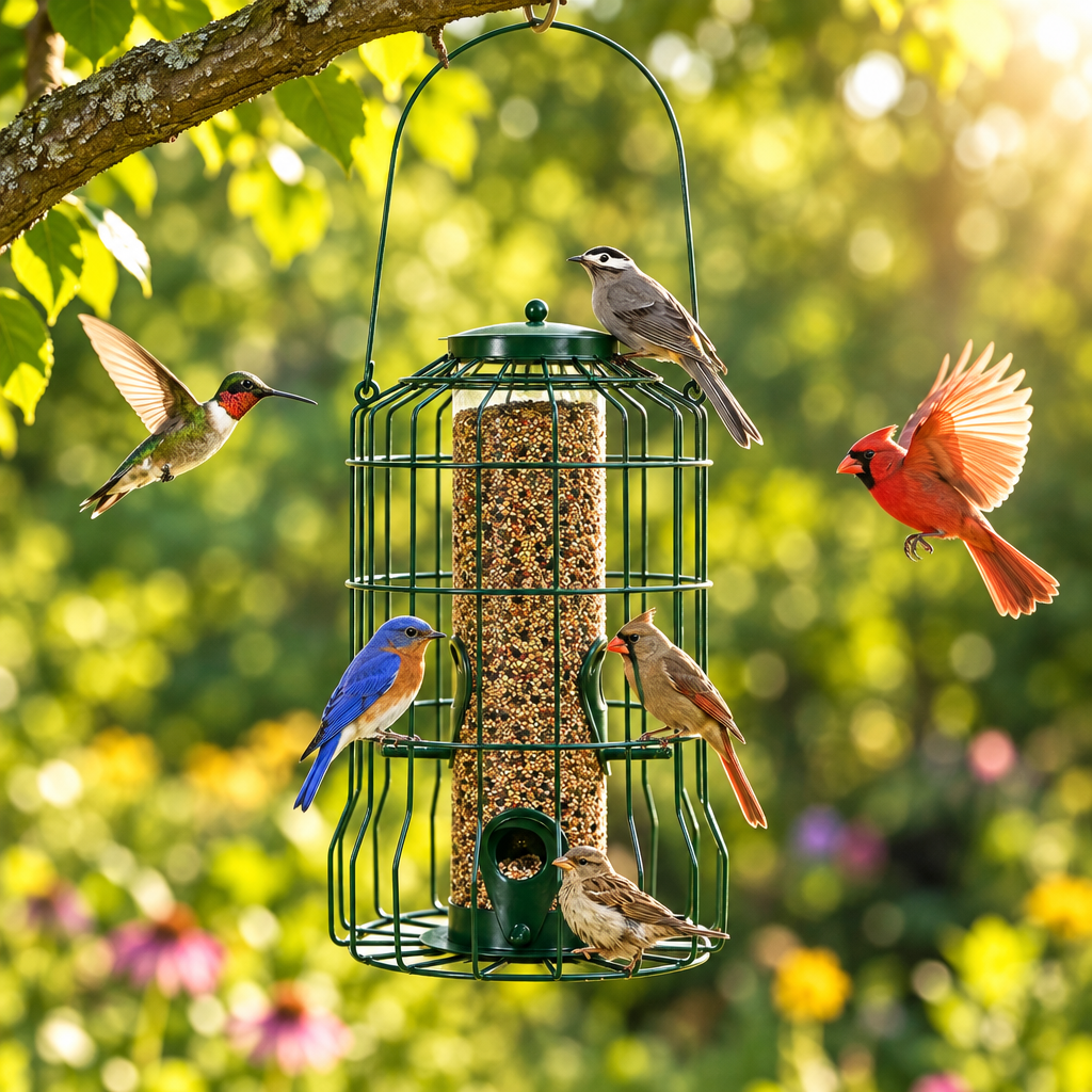 Squirrel-Proof Bird Feeder