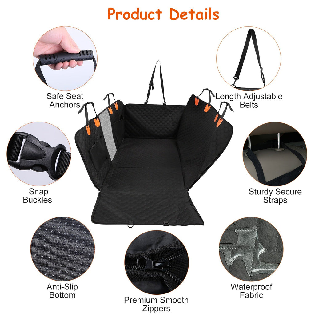 Pet car back seat cover - Mascotitas