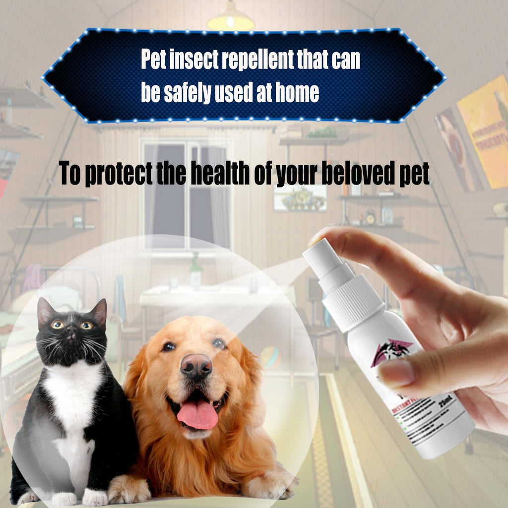 Pet Deworming, Flea And Tick Removal, Itching Spray For Cats And Dogs - Mascotitas