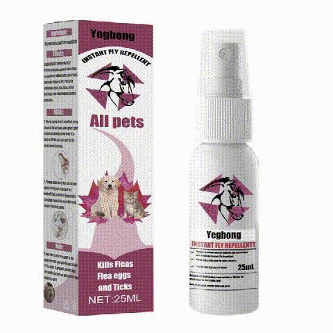 Pet Deworming, Flea And Tick Removal, Itching Spray For Cats And Dogs - Mascotitas