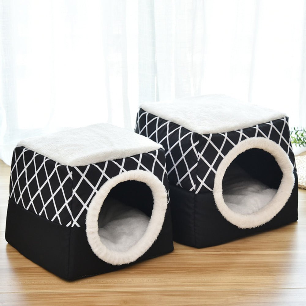 Pet Dog and Cat Bed Villa - Dual Use Space Capsule - Mascotitas
