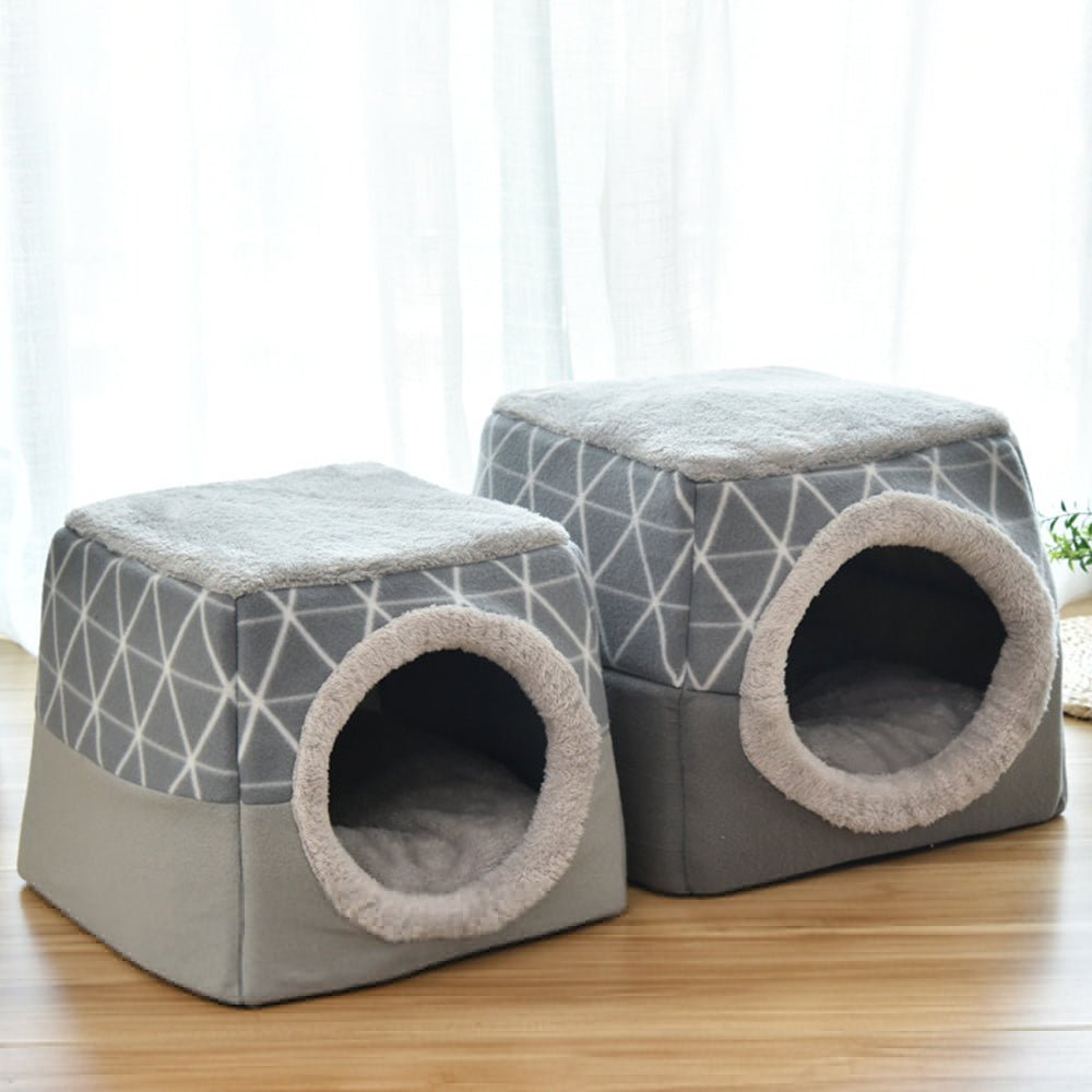 Pet Dog and Cat Bed Villa - Dual Use Space Capsule - Mascotitas