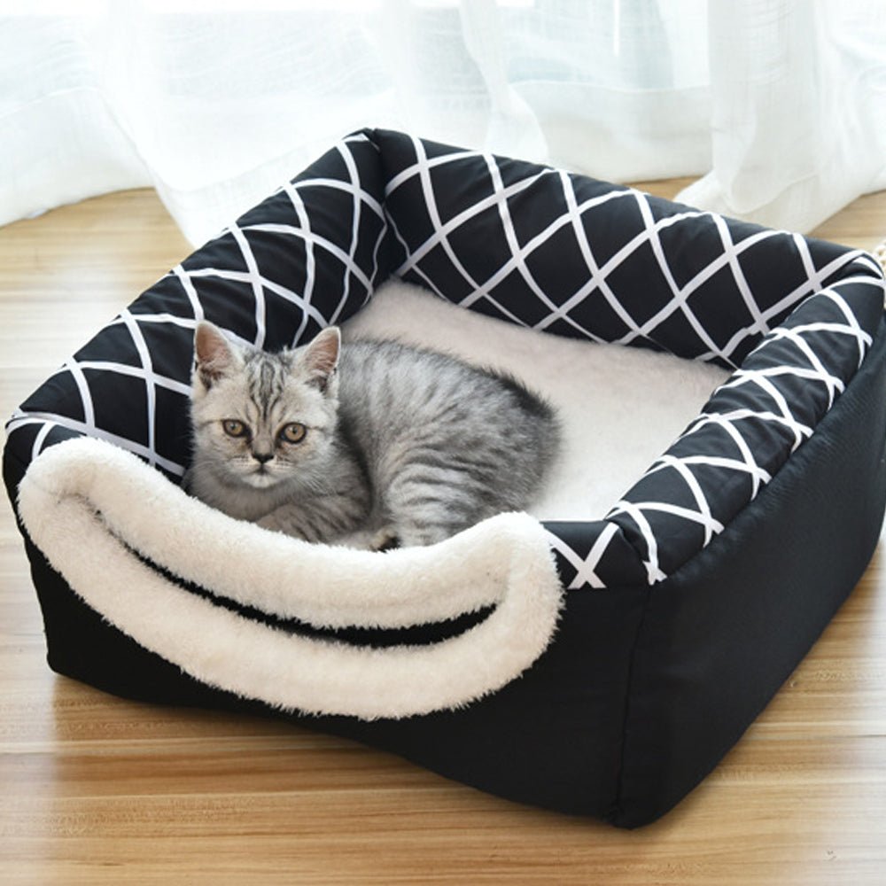 Pet Dog and Cat Bed Villa - Dual Use Space Capsule - Mascotitas
