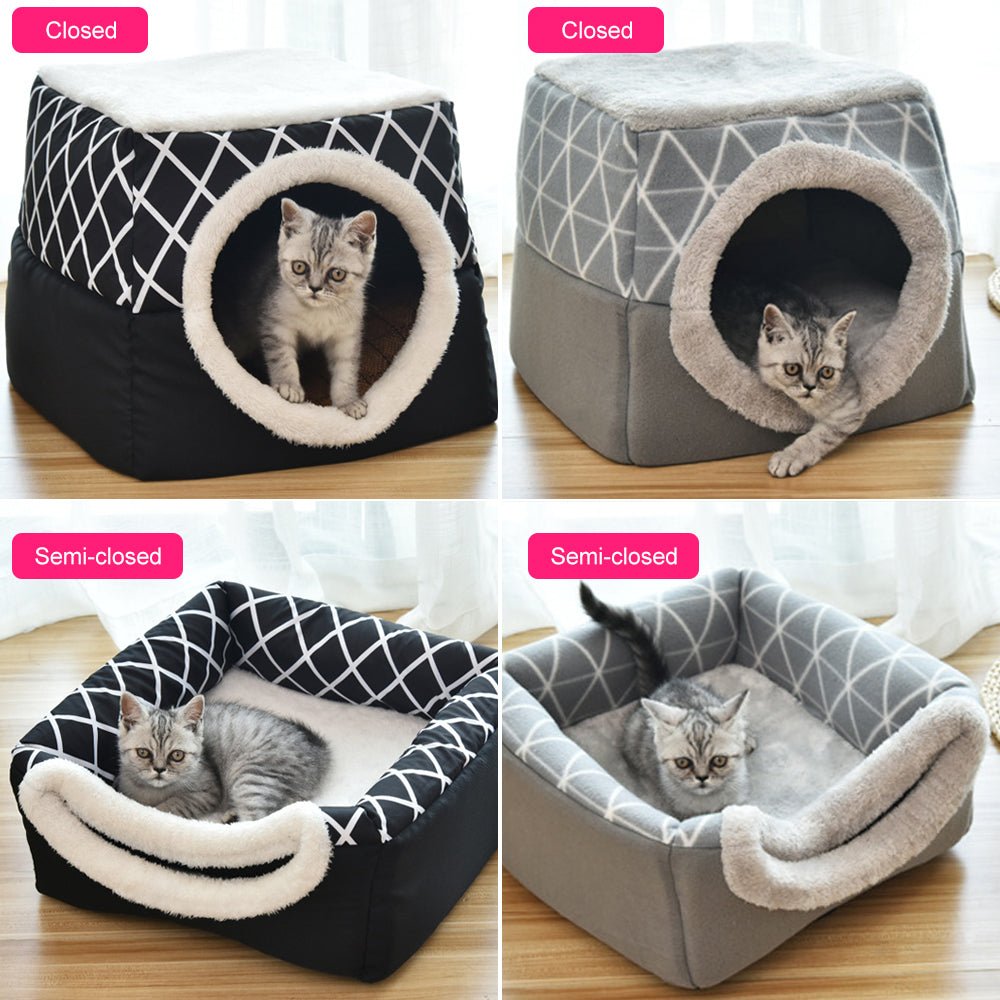 Pet Dog and Cat Bed Villa - Dual Use Space Capsule - Mascotitas