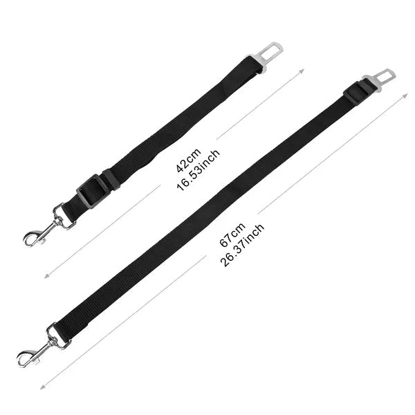Pet Dog Seat Belt Leash Adjustable Pet Dog Cat - Mascotitas