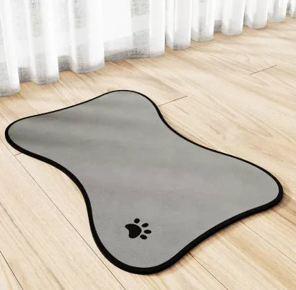 Pet Food Mat, Non - Slip & Washable for Cats and Dogs - Mascotitas