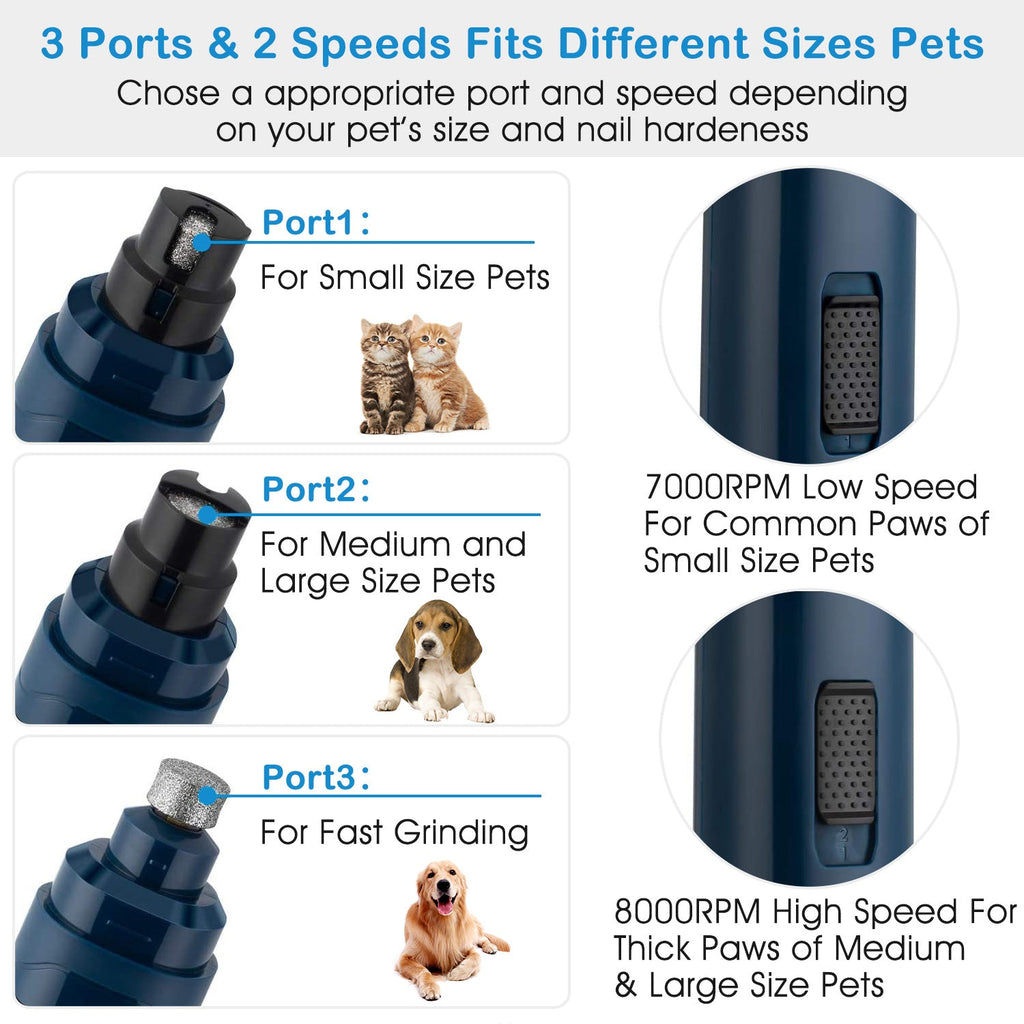 Pet Nail Grinder for Dogs - Mascotitas
