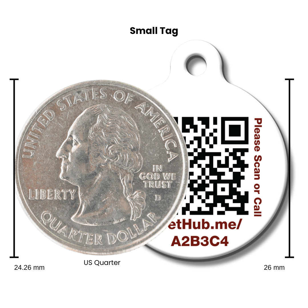 PetHub QR Pet ID Tag – Get Me Home Club - Mascotitas