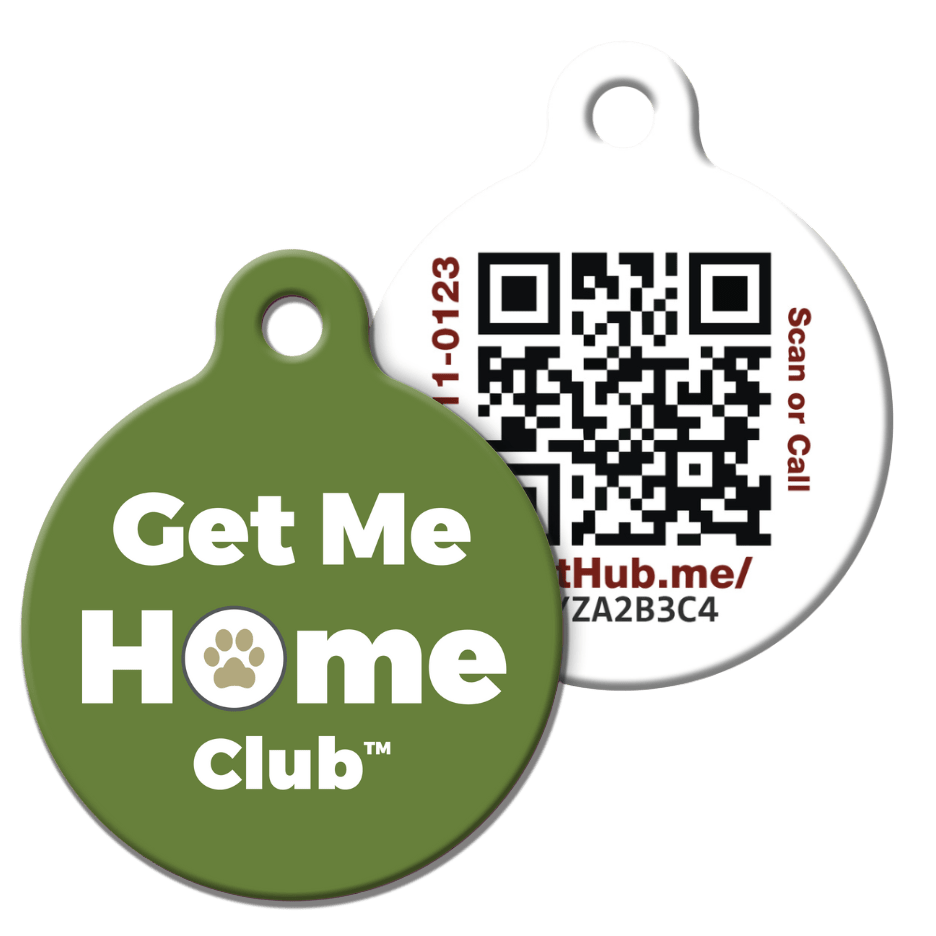 PetHub QR Pet ID Tag – Get Me Home Club - Mascotitas