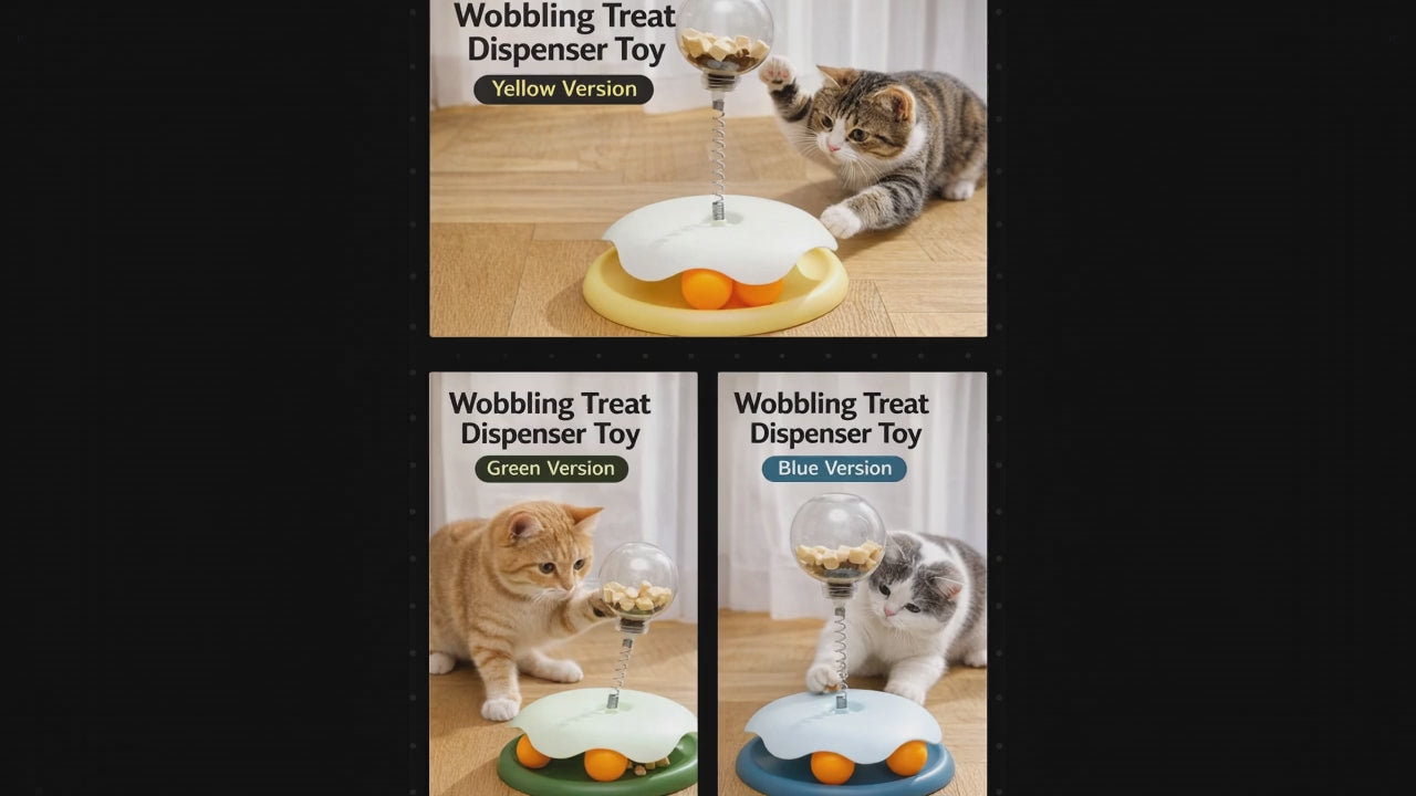 Cat Toy Leaky Ball (Single Piece)