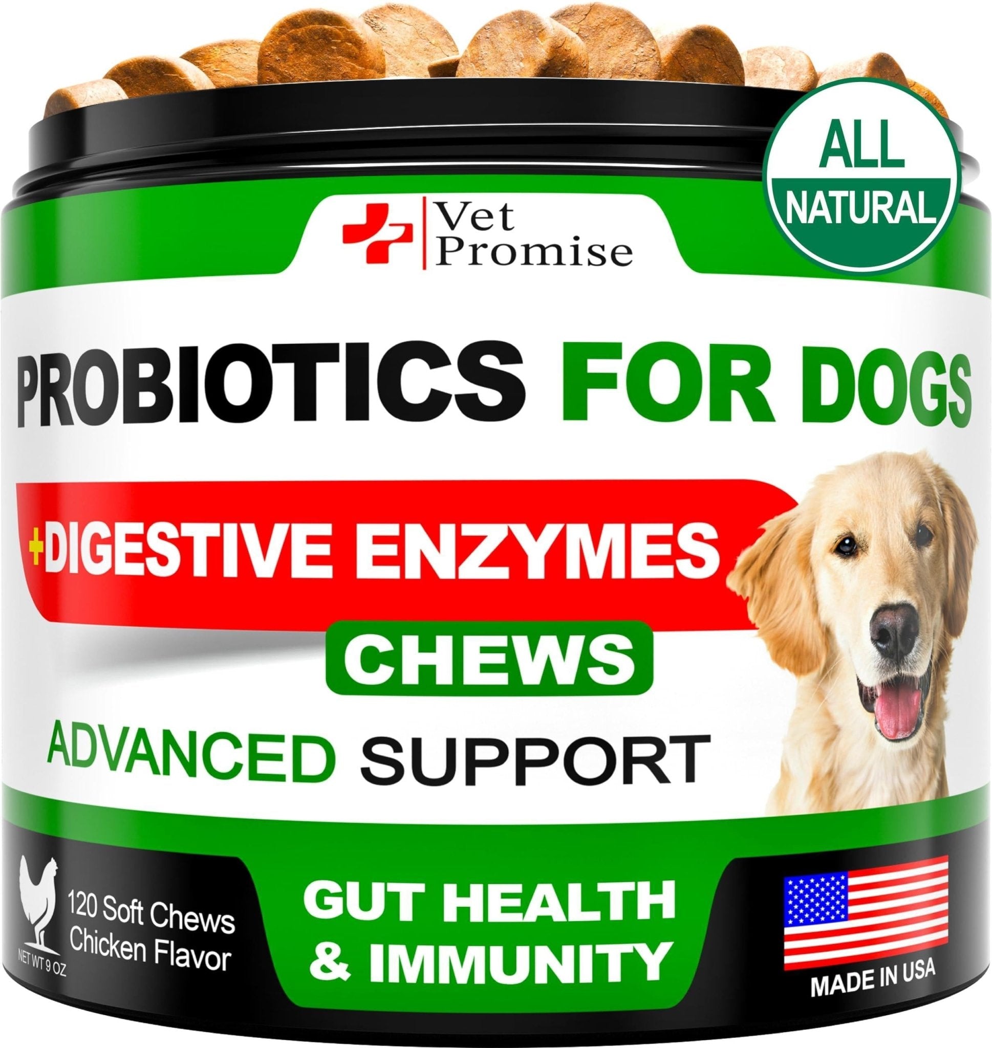 Probiotic Chews for Dogs — Digestive Health - Mascotitas