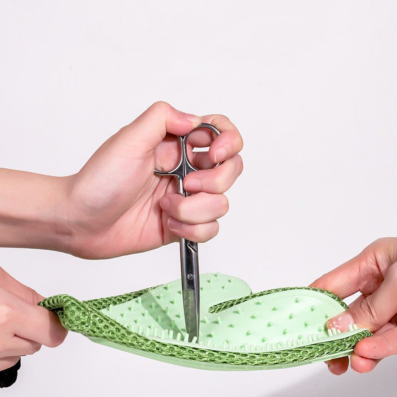 Silicone Massage Gloves and Pet Hair Removal Brushes - Mascotitas