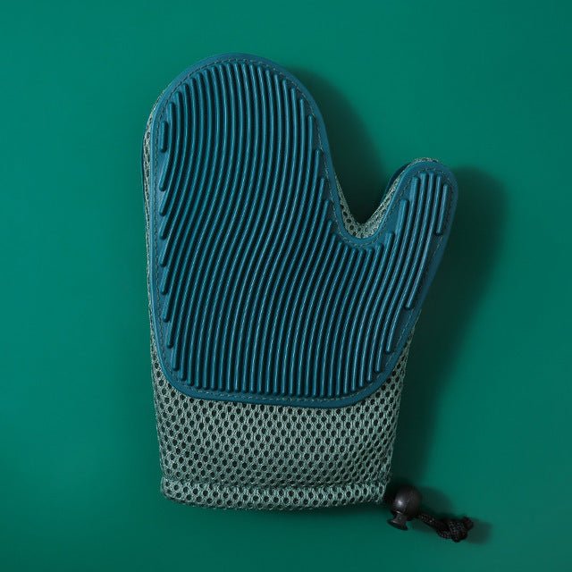 Silicone Massage Gloves and Pet Hair Removal Brushes - Mascotitas