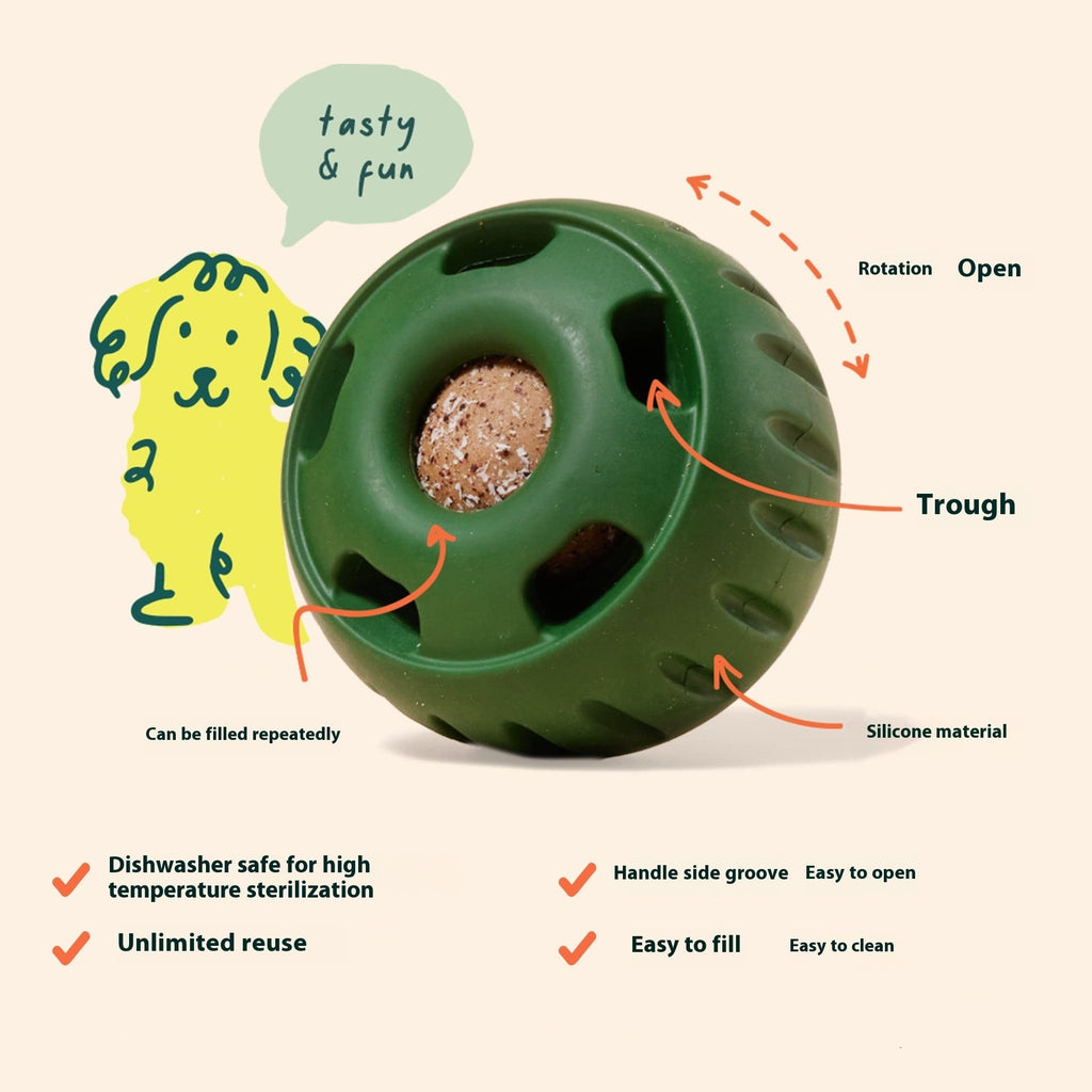 Silicone Slow Feeder & Molar Toy for Dogs - Mascotitas