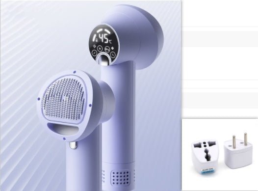 Smart Pet Hair Dryer Dog Golden Retriever Cat Grooming Hairdressing Blow & Comb Silent No Harm Pet Cleaning Supplies Pet Products - Mascotitas