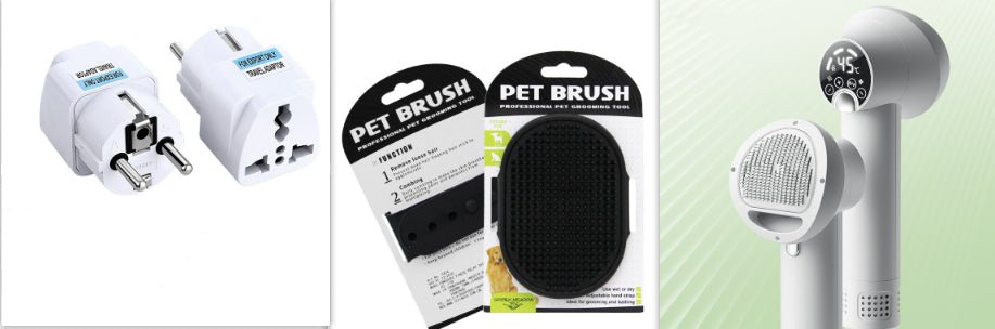 Smart Pet Hair Dryer Dog Golden Retriever Cat Grooming Hairdressing Blow & Comb Silent No Harm Pet Cleaning Supplies Pet Products - Mascotitas