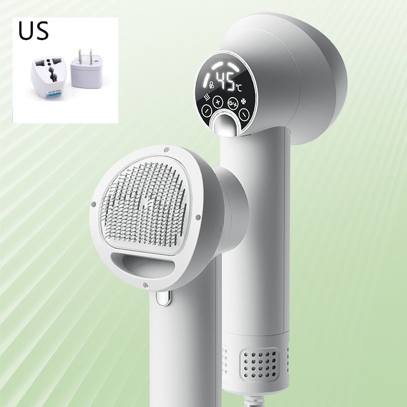 Smart Pet Hair Dryer Dog Golden Retriever Cat Grooming Hairdressing Blow & Comb Silent No Harm Pet Cleaning Supplies Pet Products - Mascotitas