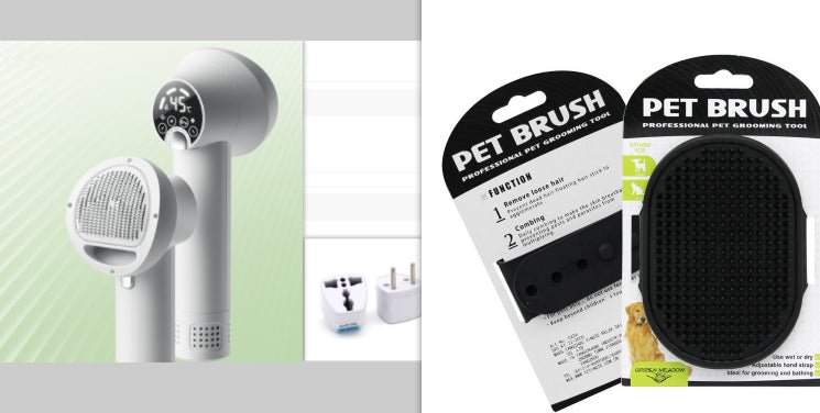 Smart Pet Hair Dryer Dog Golden Retriever Cat Grooming Hairdressing Blow & Comb Silent No Harm Pet Cleaning Supplies Pet Products - Mascotitas