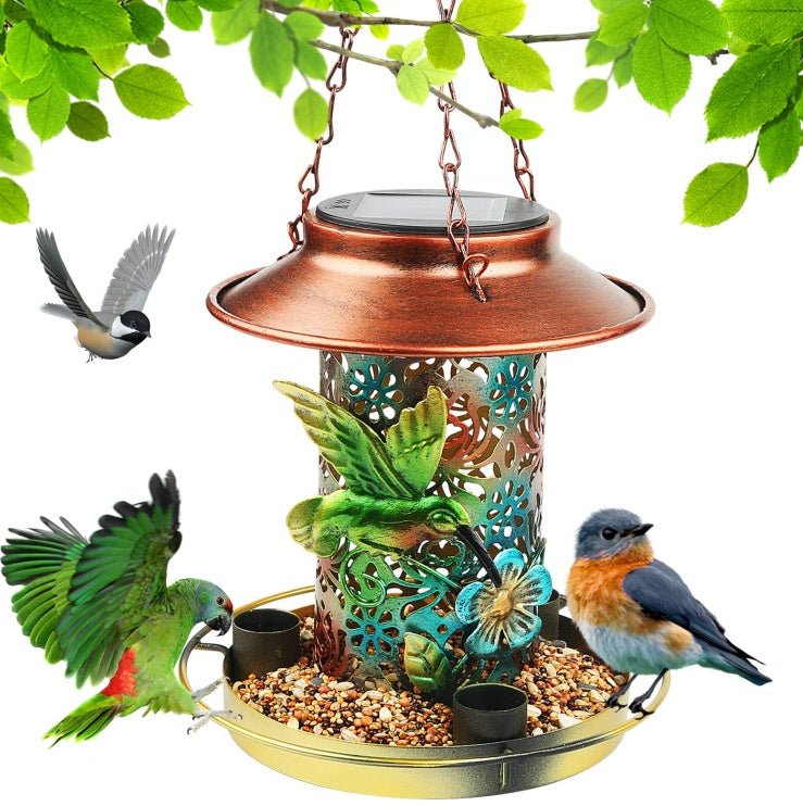 Solar Bird Feeder - Mascotitas