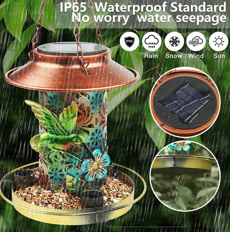 Solar Bird Feeder - Mascotitas