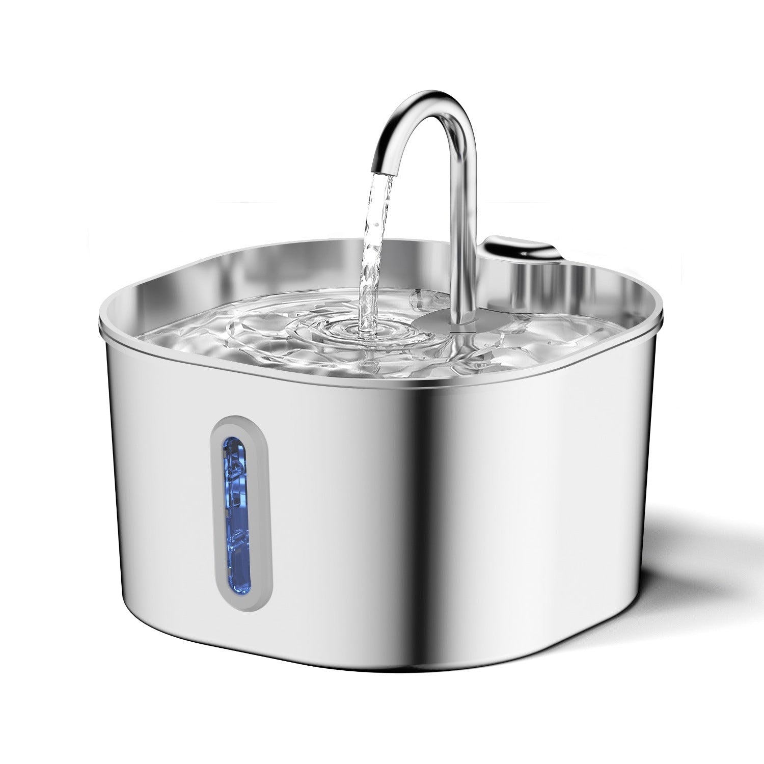 Stainless Steel Smart Pet Water Dispenser Automatic Circulation Large Capacity - Mascotitas